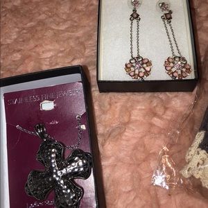 earrings & necklaces